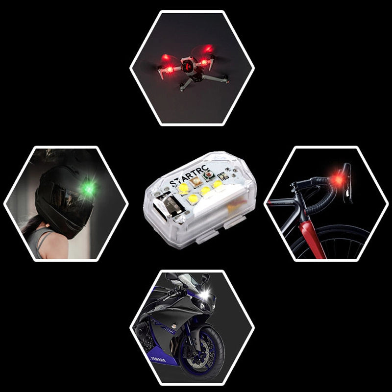STARTRC Upgrated Universal Strobe Light (Visible for 5 kms)