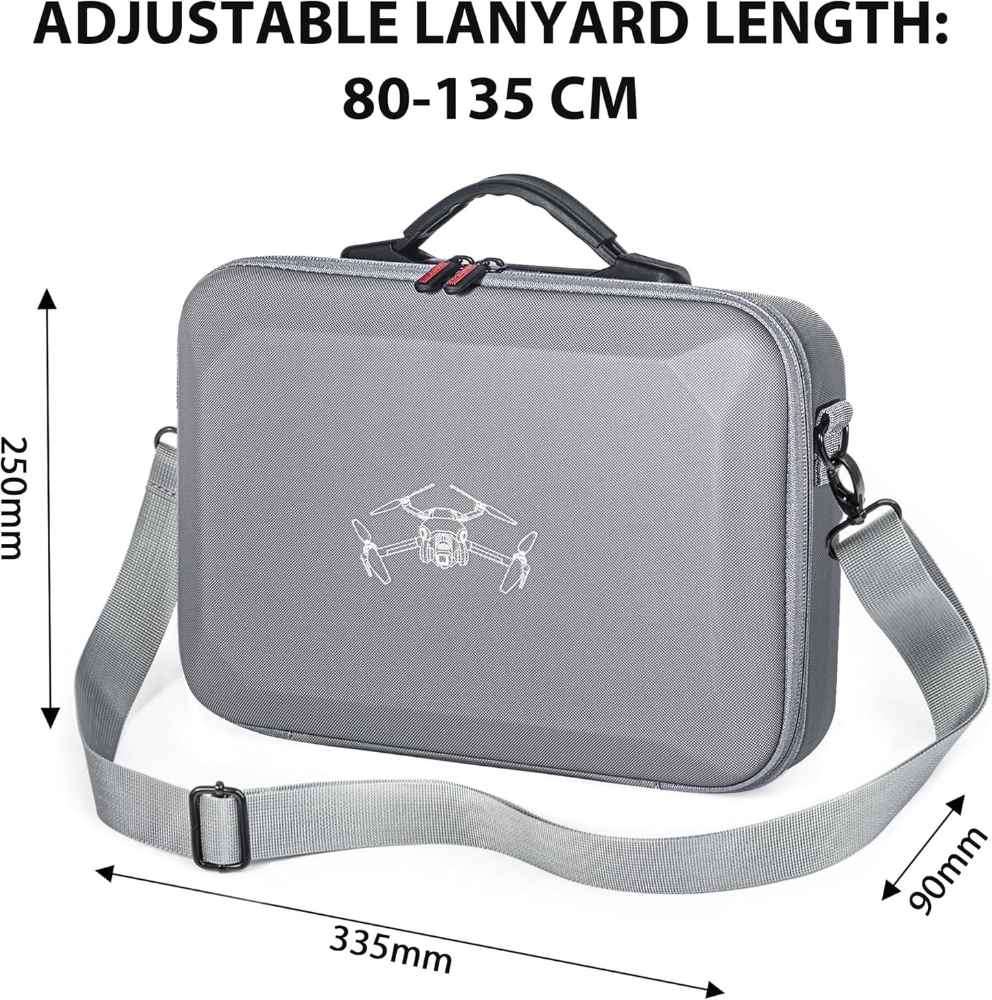 STARTRC Waterproof Case for DJI Mini 4 Pro/Mini 3/Mini 3 Pro Case Accessories, Portable Travel Bag for DJI Mini 4 Pro