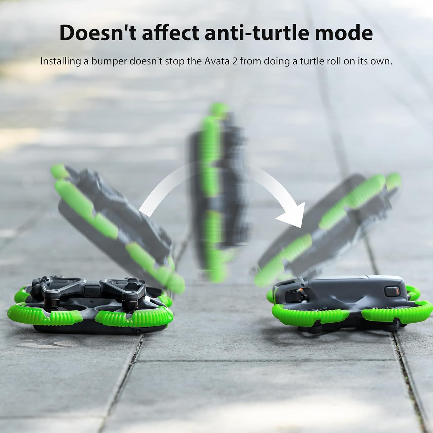 STARTRC Bumper Guard for DJI Avata 2 (Fluorescent green)