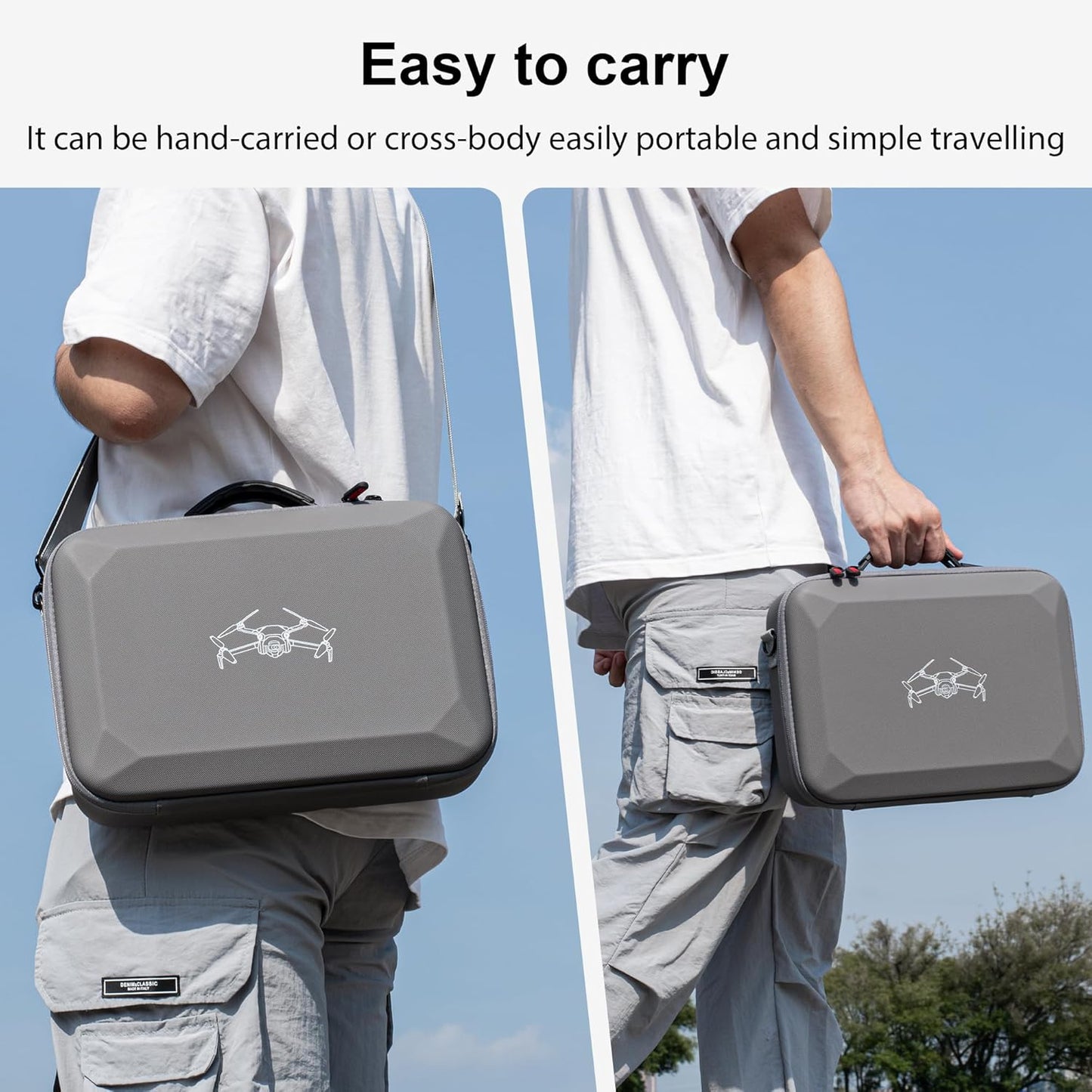 STARTRC Waterproof Case for DJI Mini 4 Pro/Mini 3/Mini 3 Pro Case Accessories, Portable Travel Bag for DJI Mini 4 Pro