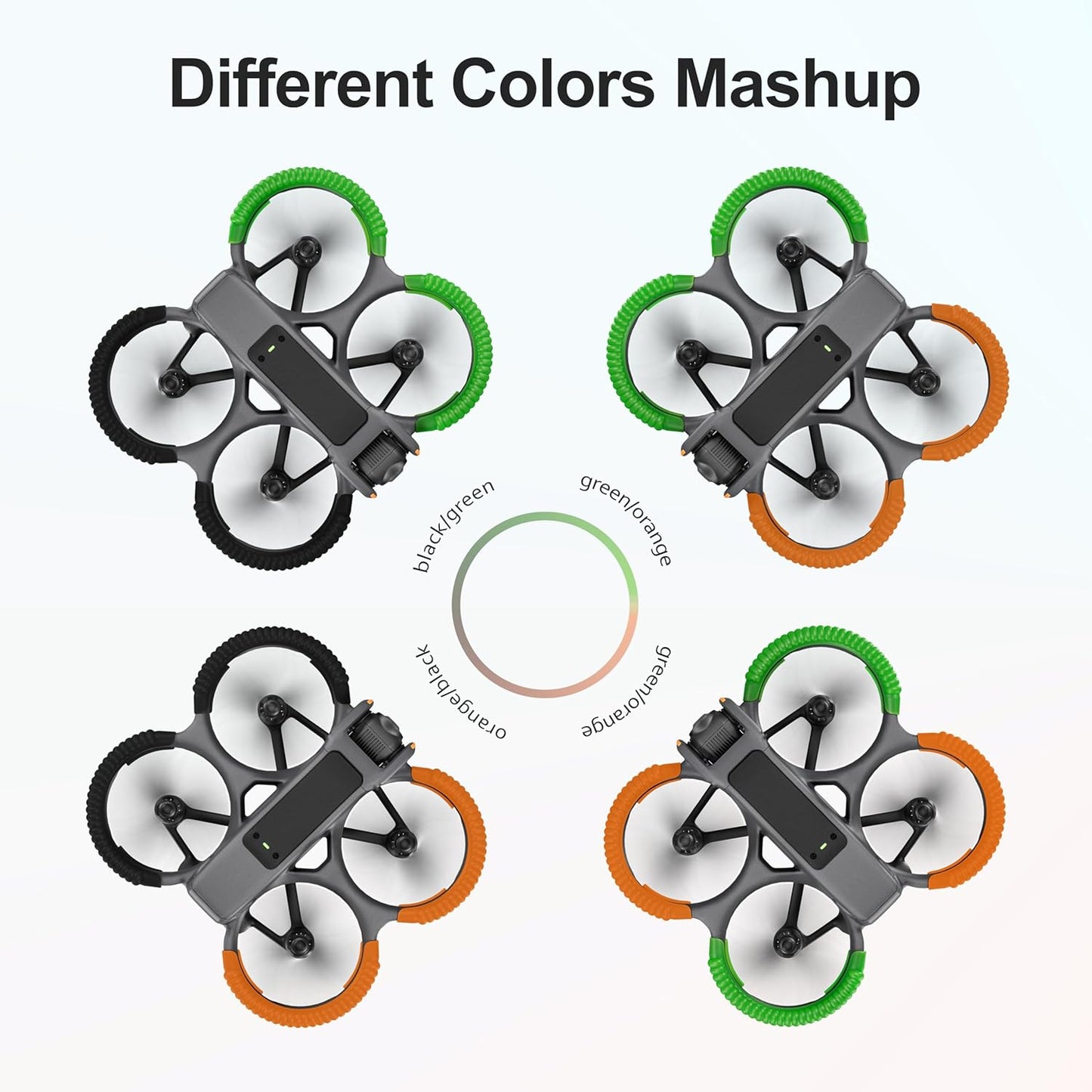 STARTRC Bumper Guard for DJI Avata 2 (Fluorescent green)