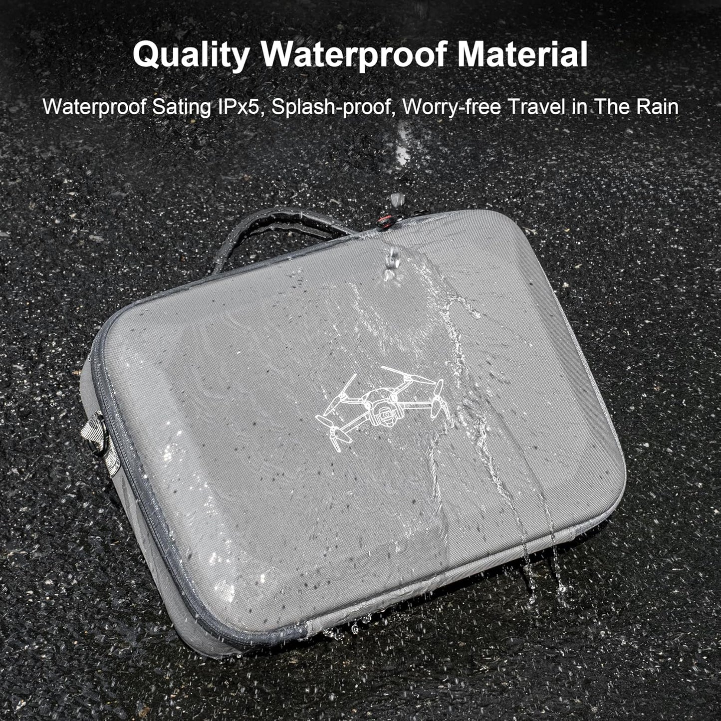 STARTRC Waterproof Case for DJI Mini 4 Pro/Mini 3/Mini 3 Pro Case Accessories, Portable Travel Bag for DJI Mini 4 Pro