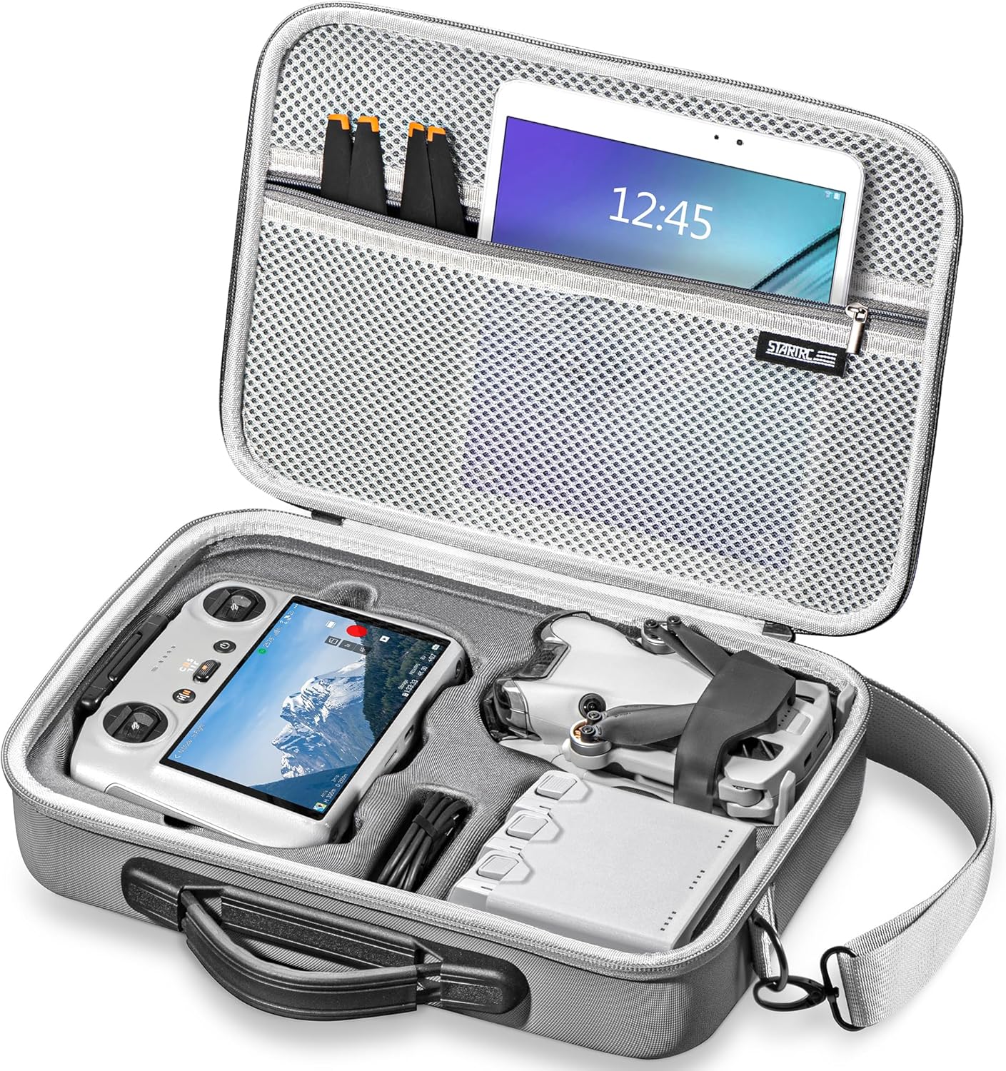 STARTRC Waterproof Case for DJI Mini 4 Pro/Mini 3/Mini 3 Pro Case Accessories, Portable Travel Bag for DJI Mini 4 Pro