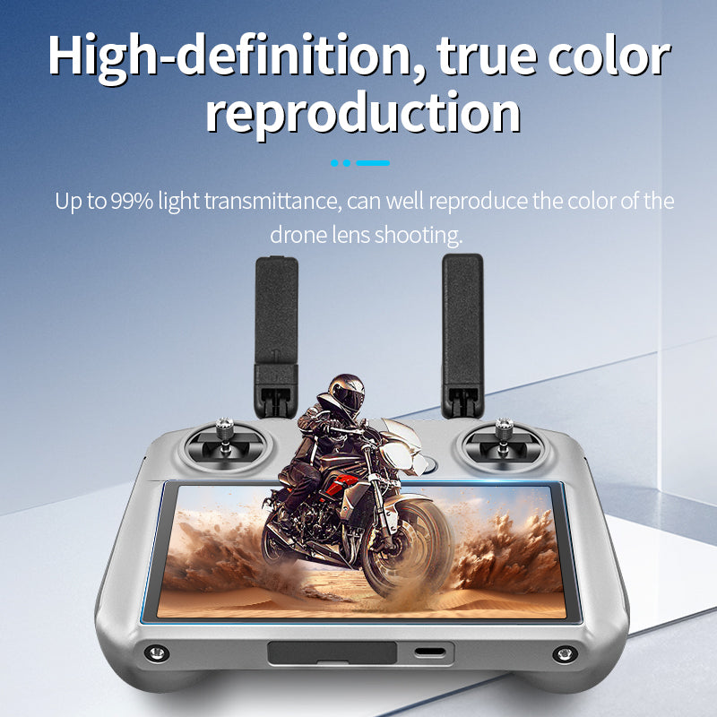 STARTRC Tempered Glass Screen Protective Film for DJI RC and DJI RC 2 Remote Controller
