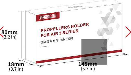 STARTRC Portable Soft Propeller Holder for DJI Air 3S/ DJI Air 3