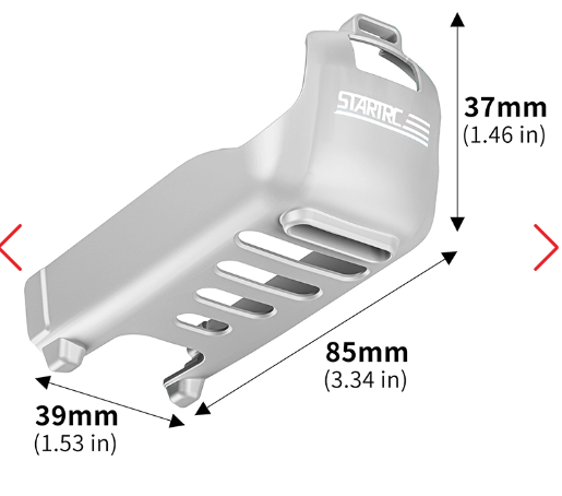 STARTRC Brand Manufacturer Protective Battery Lock for DJI Neo(Gray)