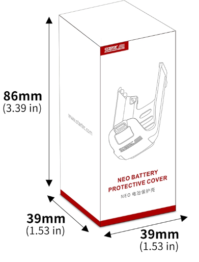 STARTRC Brand Manufacturer Protective Battery Lock for DJI Neo(Gray)