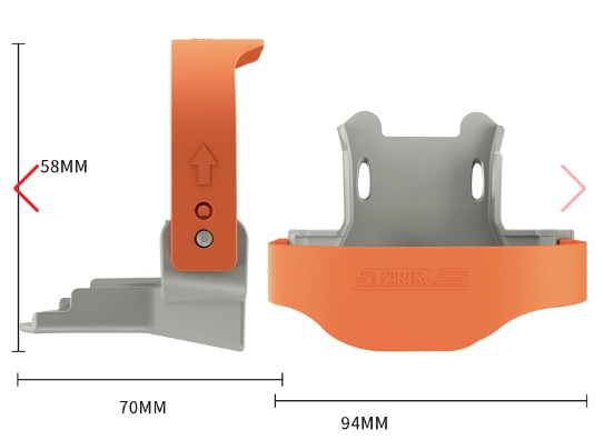 STARTRC Mini 4 Pro Propeller Holder, Obstacle Sensing Protector Propellers Guard Fixator Strap for DJI Mini 4 Pro Drone Accessories