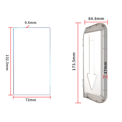 STARTRC Tempered Glass Films with Dust-free Screen Protector Applicator for DJI RC/ RC 2