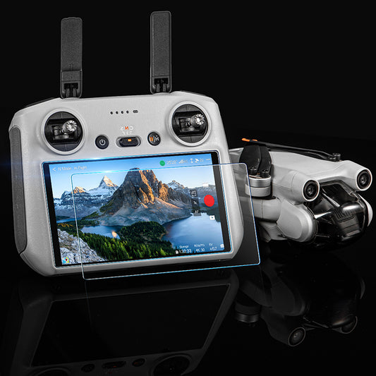 STARTRC Tempered Glass Films with Dust-free Screen Protector Applicator for DJI RC/ RC 2