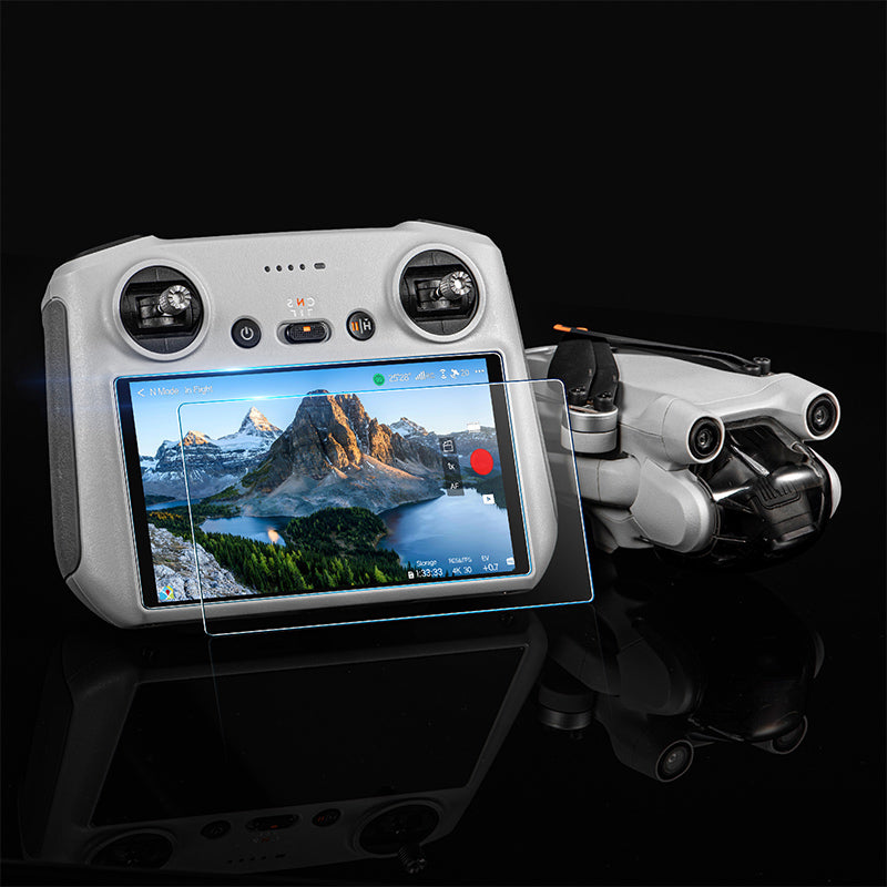STARTRC Tempered Glass Films with Dust-free Screen Protector Applicator for DJI RC/ RC 2
