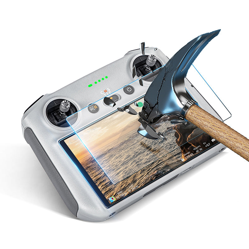 STARTRC Tempered Glass Films with Dust-free Screen Protector Applicator for DJI RC/ RC 2