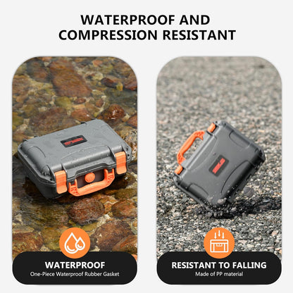 STARTRC OSMO Pocket 3 Hard Case, Multifunctional Portable Waterproof Hard Case for DJI Pocket 3 Creator Combo Camera Accessories
