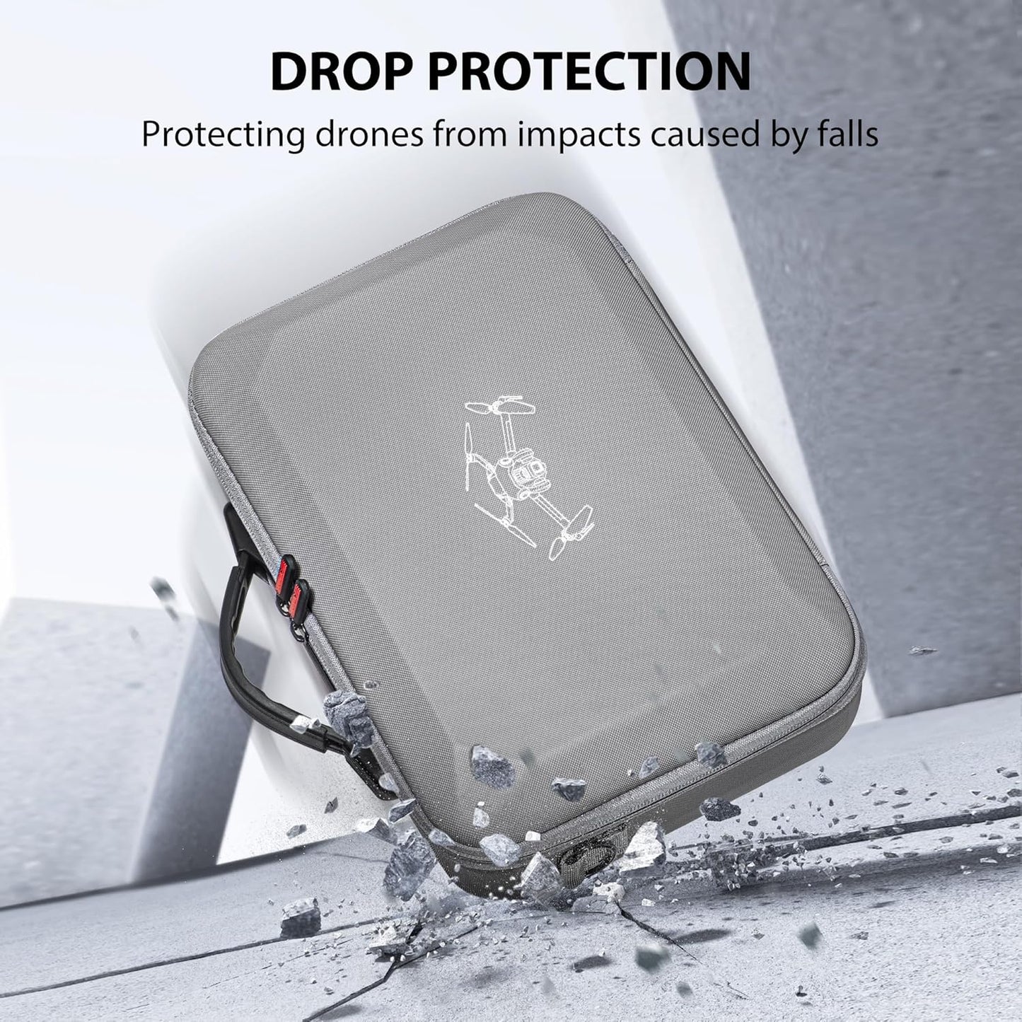 STARTRC Waterproof Case for DJI Mini 4 Pro/Mini 3/Mini 3 Pro Case Accessories, Portable Travel Bag for DJI Mini 4 Pro