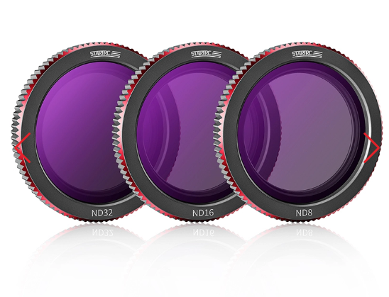 STARTRC Gimbal Lens ND Filters Set for DJI Neo (ND8/ND16/ND32)