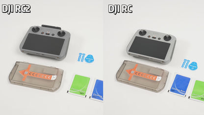 STARTRC Tempered Glass Films with Dust-free Screen Protector Applicator for DJI RC/ RC 2